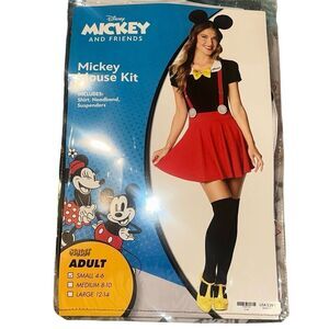 Disney, Mickey and friends, Mickey Mouse Halloween costume ladies size small